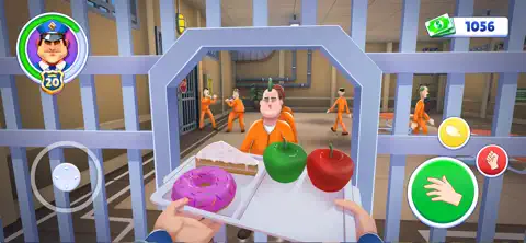 Prison Guard inspection at the gate