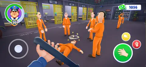 Prison Guard gameplay during a riot